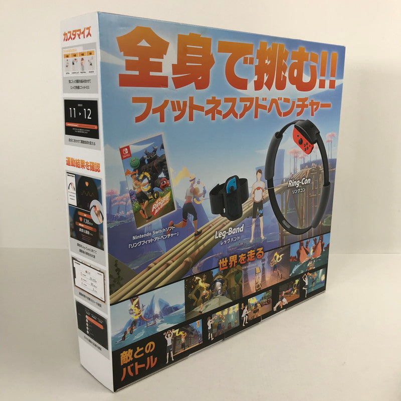 【中古品】 Nintendo Switch リングフィット アドベンチャー ゲームソフト+リングフィットセット 任天堂スイッチ 使用感あり 260430-io-14-fuz 万代Net店