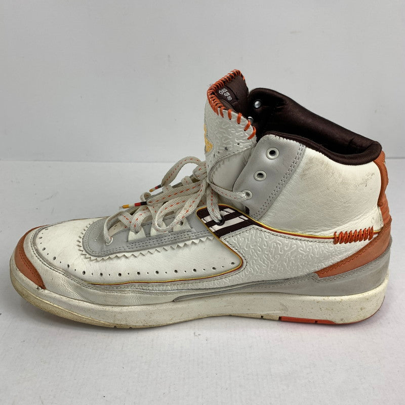 【中古品】【メンズ】 NIKE メゾンシャトールージュ×エアジョーダン2 MAISON CHATEAU ROUGE×AIR JORDAN 2 HIGH "UNITED YOUTH NATIONAL" スニーカー 靴 29.5cm 160-260507-io-01-fuz 万代Net店
