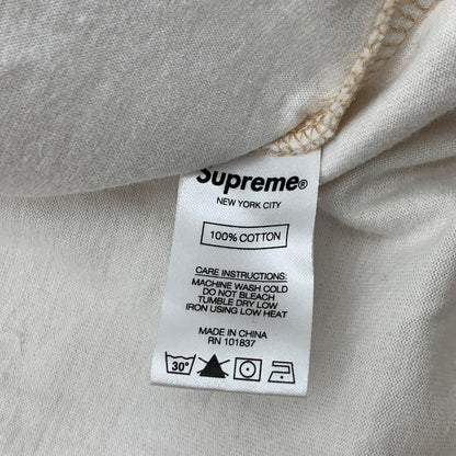 【中古品】【メンズ】 FADE STRIPE L/S TOPS 長袖Tシャツ カットソー ブランド 古着 149-260506-gm-31-fuz サイズ：S カラー：ベージュ ホワイト 万代Net店