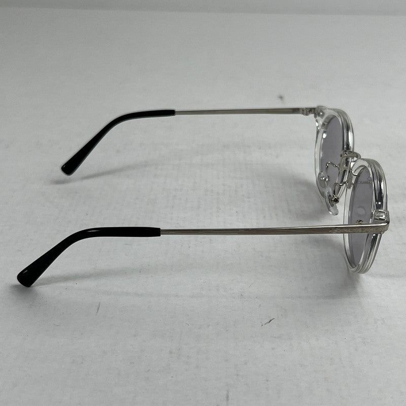 【中古品】【メンズ】 CALEE キャリー CL-25SS002G C M COMBI TYPE GLASSES クリア/ケース付属 サングラス ※歪みあり 203-260917-io-41-fuzh 万代Net店