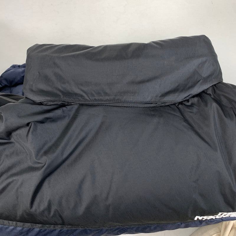 【中古品】【メンズ】 THE NORTH FACE ノースフェイス ND92555 NUPTSE JACKET ヌプシジャケット NAVY.BLACK SIZE:L 144-260803-io-06-fuzh カラー：ネイビーブラック 万代Net店
