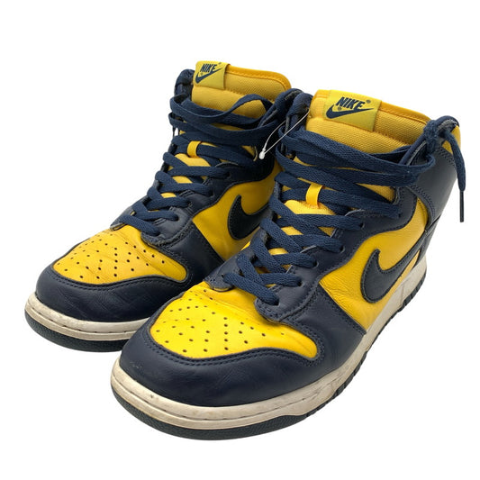 【中古品】【メンズ】 NIKE ナイキ CZ8149-700 DUNK HIGH "MICHIGAN" ダンク ハイ ミシガン スニーカー シューズ 靴 160-260506-gm-15-fuz サイズ：28.5cm カラー：イエロー 万代Net店