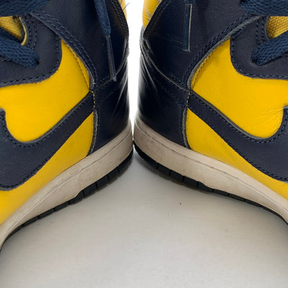 【中古品】【メンズ】 NIKE ナイキ CZ8149-700 DUNK HIGH "MICHIGAN" ダンク ハイ ミシガン スニーカー シューズ 靴 160-260506-gm-15-fuz サイズ：28.5cm カラー：イエロー 万代Net店