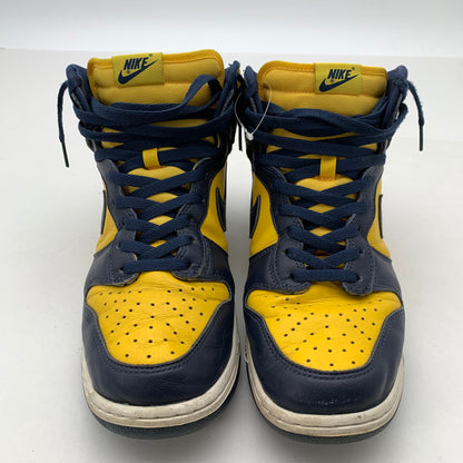 【中古品】【メンズ】 NIKE ナイキ CZ8149-700 DUNK HIGH "MICHIGAN" ダンク ハイ ミシガン スニーカー シューズ 靴 160-260506-gm-15-fuz サイズ：28.5cm カラー：イエロー 万代Net店