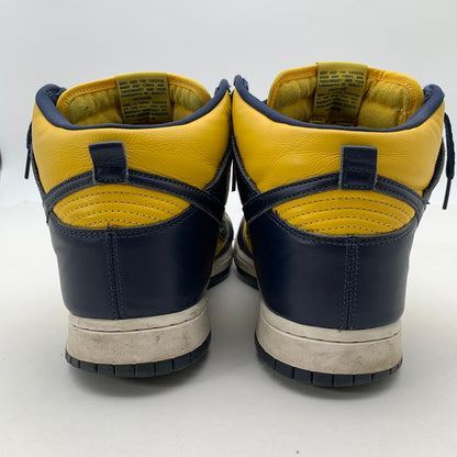 【中古品】【メンズ】 NIKE ナイキ CZ8149-700 DUNK HIGH "MICHIGAN" ダンク ハイ ミシガン スニーカー シューズ 靴 160-260506-gm-15-fuz サイズ：28.5cm カラー：イエロー 万代Net店