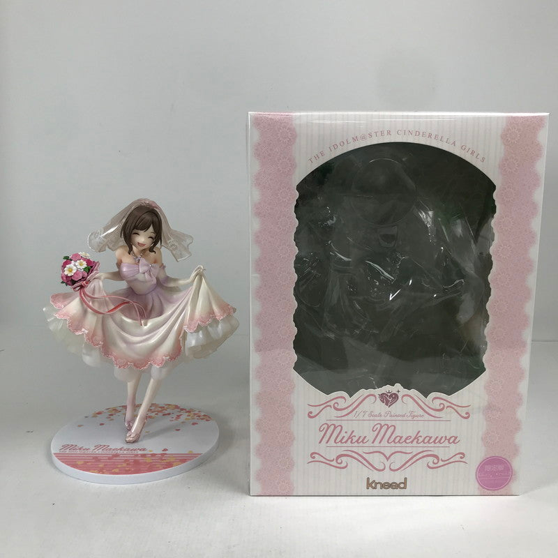 【中古品】 アイドルマスター シンデレラガールズ kneed 前川みく ドリーミンブライドver. 1/7スケール フィギュア 053-260508-mh-10-fuzh 万代Net店