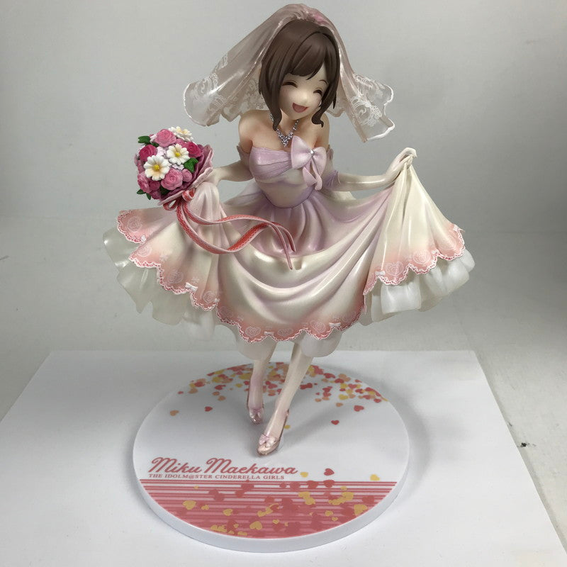 【中古品】 アイドルマスター シンデレラガールズ kneed 前川みく ドリーミンブライドver. 1/7スケール フィギュア 053-260508-mh-10-fuzh 万代Net店
