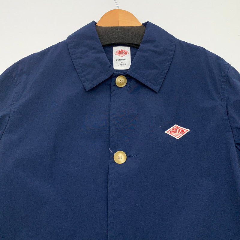 【中古品】【メンズ】 DANTON ダントン ナイロンジャケット コート アウター ブランド 古着 140-260509-gm-39-fuz サイズ：38 カラー：ネイビー 万代Net店