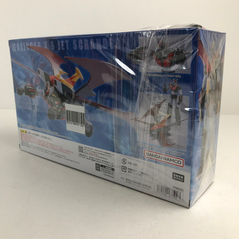 【中古美品】 未開封 ROBOT魂 マジンガーX&ジェットスクランダー フィギュア 057-260619-io-03-fuzh 万代Net店
