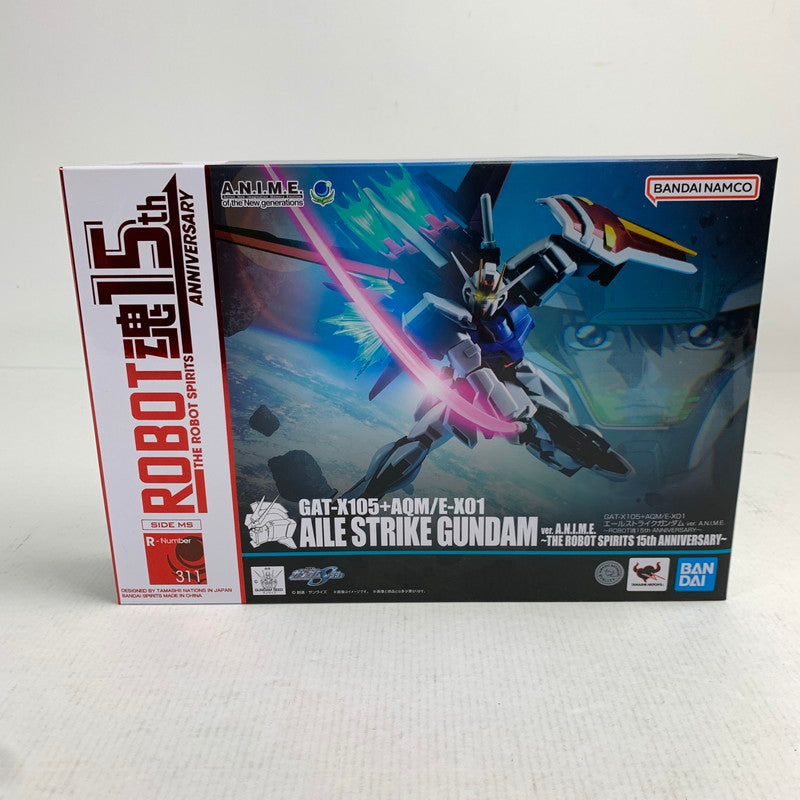 【中古美品】 未開封 ROBOT魂 ＜SIDE MS＞ GAT-X105+AQM E-X01 エールストライクガンダム ver. A.N.I.M.E. ～ROBOT魂15th ANNIVERSARY～ 056-260702-ky-11-fuzh 万代Net店