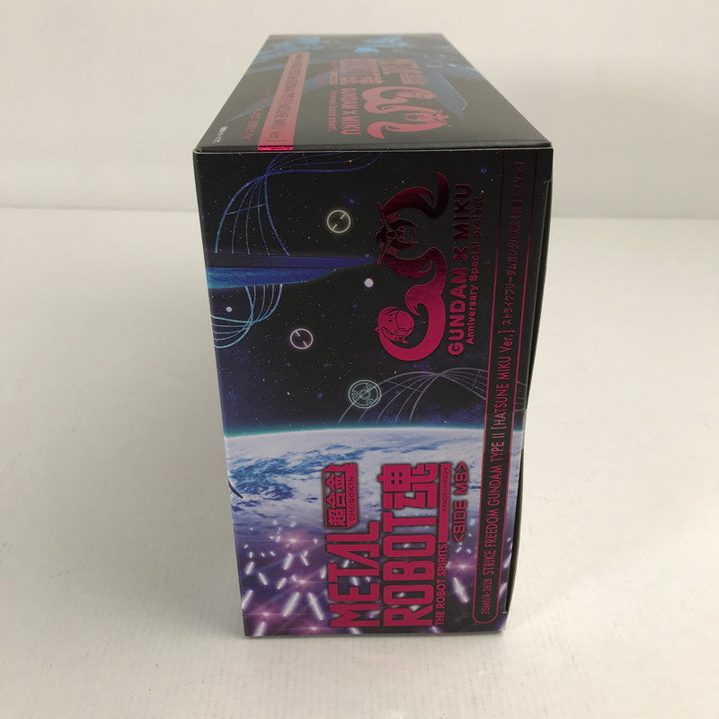 【中古美品】 未開封 METAL ROBOT魂 ストライクフリーダムガンダム弐式［初音ミク Ver.］ 056-260528-ky-05-fuzh 万代Net店