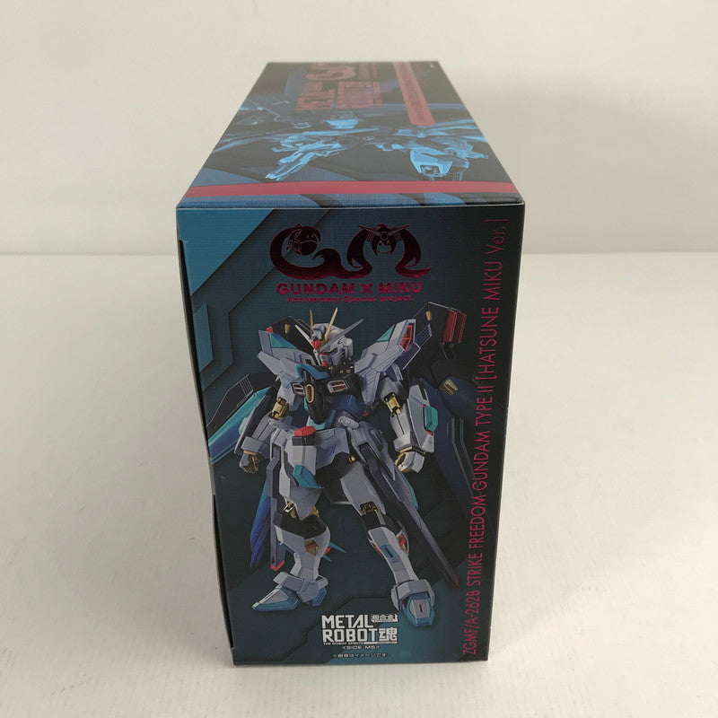 【中古美品】 未開封 METAL ROBOT魂 ストライクフリーダムガンダム弐式［初音ミク Ver.］ 056-260528-ky-05-fuzh 万代Net店