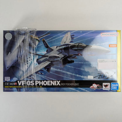 【中古美品】 未開封 HI-METAL R マクロスゼロ VF-0A フェニックス(工藤シン機) + QF-2200D-B ゴースト プラモデル 057-260530-vt-07-fuzh 万代Net店
