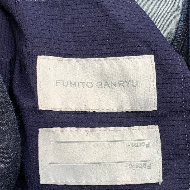 【中古品】【メンズ】 FUMITO GANRYU フミトガンリュウ デニムパンツ ジーンズ ボトムス ブランド 古着 151-260505-gm-28-fuz サイズ：2 カラー：インディゴ 万代Net店