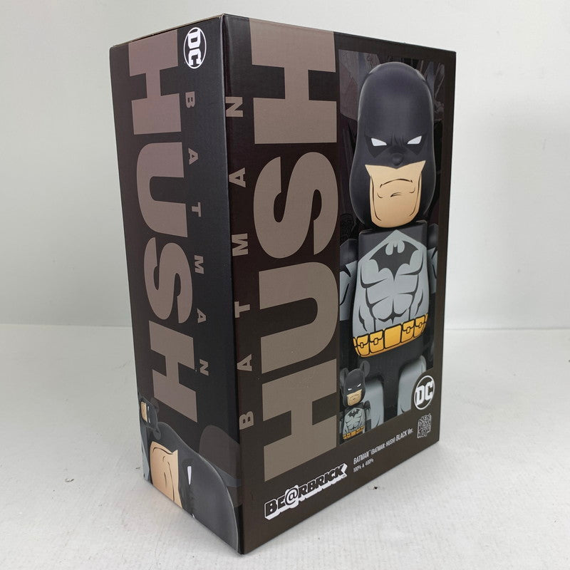 【中古品】 完備品 BE@RBRICK ベアブリック バットマン BLACK Ver. 100% & 400% キズ汚れあり　箱傷みあり 055-260514-io-06-fuzh 万代Net店