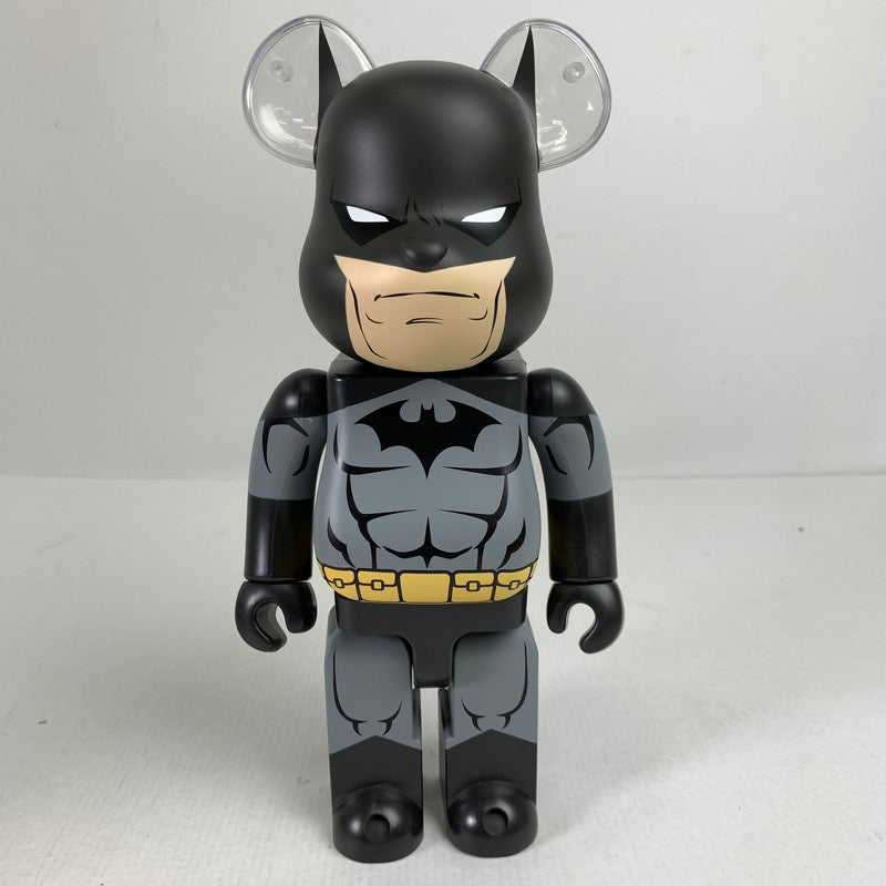 【中古品】 完備品 BE@RBRICK ベアブリック バットマン BLACK Ver. 100% & 400% キズ汚れあり　箱傷みあり 055-260514-io-06-fuzh 万代Net店