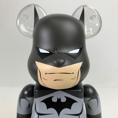 【中古品】 完備品 BE@RBRICK ベアブリック バットマン BLACK Ver. 100% & 400% キズ汚れあり　箱傷みあり 055-260514-io-06-fuzh 万代Net店