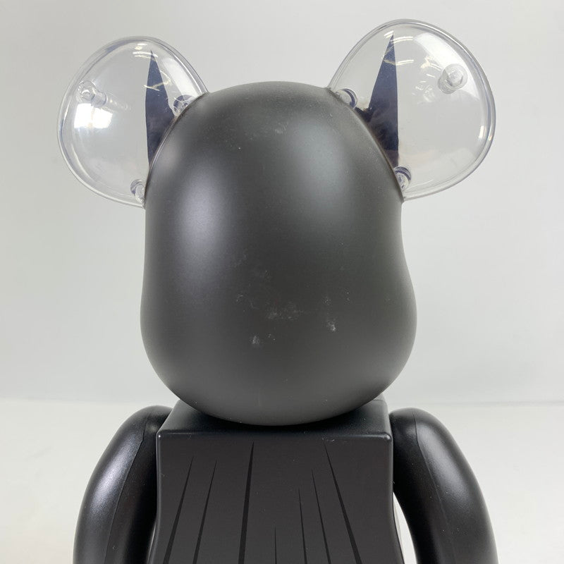 【中古品】 完備品 BE@RBRICK ベアブリック バットマン BLACK Ver. 100% & 400% キズ汚れあり　箱傷みあり 055-260514-io-06-fuzh 万代Net店