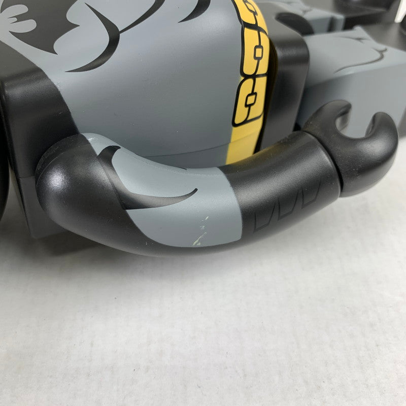 【中古品】 完備品 BE@RBRICK ベアブリック バットマン BLACK Ver. 100% & 400% キズ汚れあり　箱傷みあり 055-260514-io-06-fuzh 万代Net店