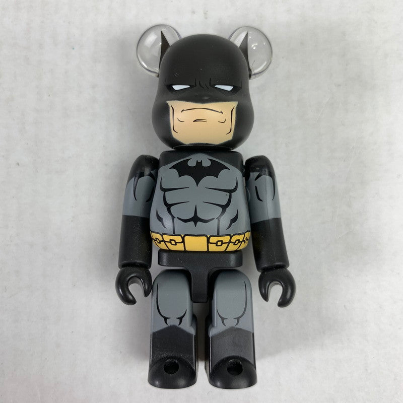 【中古品】 完備品 BE@RBRICK ベアブリック バットマン BLACK Ver. 100% & 400% キズ汚れあり　箱傷みあり 055-260514-io-06-fuzh 万代Net店