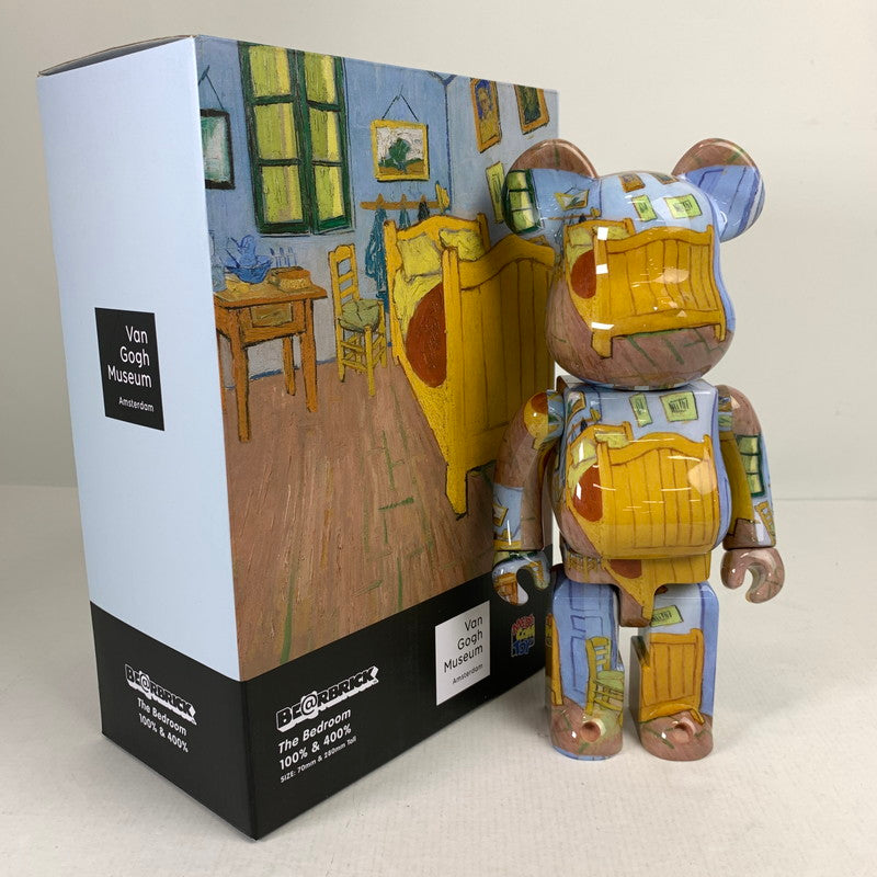 【中古品】 現状渡し BE@RBRICK ベアブリック Van Gogh Museum The Bedroom ファンゴッホの寝室 100％＆400％ 100%欠品・ブリスター欠品 箱日焼けあり 038-260514-io-08-fuzh 万代Net店