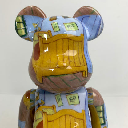 【中古品】 現状渡し BE@RBRICK ベアブリック Van Gogh Museum The Bedroom ファンゴッホの寝室 100％＆400％ 100%欠品・ブリスター欠品 箱日焼けあり 038-260514-io-08-fuzh 万代Net店
