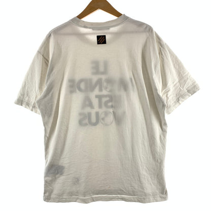 【中古品】【メンズ】 LOUIS VUITTON ルイ・ヴィトン RM251M NPG HSY83W 25SS GRAPHIC COTTON T-SHIRT 半袖Tシャツ カットソー ブランド 古着 141-260505-mh-04-fuz サイズ：L カラー：ホワイト 万代Net店