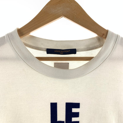 【中古品】【メンズ】 LOUIS VUITTON ルイ・ヴィトン RM251M NPG HSY83W 25SS GRAPHIC COTTON T-SHIRT 半袖Tシャツ カットソー ブランド 古着 141-260505-mh-04-fuz サイズ：L カラー：ホワイト 万代Net店