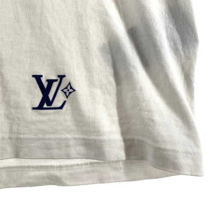 【中古品】【メンズ】 LOUIS VUITTON ルイ・ヴィトン RM251M NPG HSY83W 25SS GRAPHIC COTTON T-SHIRT 半袖Tシャツ カットソー ブランド 古着 141-260505-mh-04-fuz サイズ：L カラー：ホワイト 万代Net店