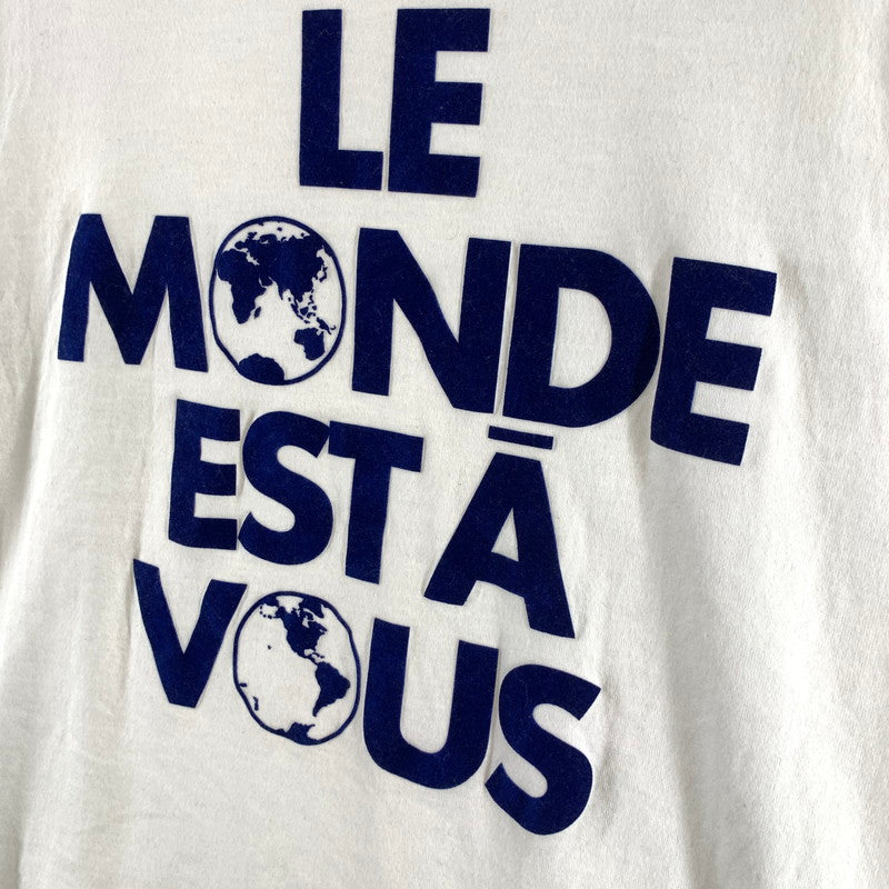 【中古品】【メンズ】 LOUIS VUITTON ルイ・ヴィトン RM251M NPG HSY83W 25SS GRAPHIC COTTON T-SHIRT 半袖Tシャツ カットソー ブランド 古着 141-260505-mh-04-fuz サイズ：L カラー：ホワイト 万代Net店