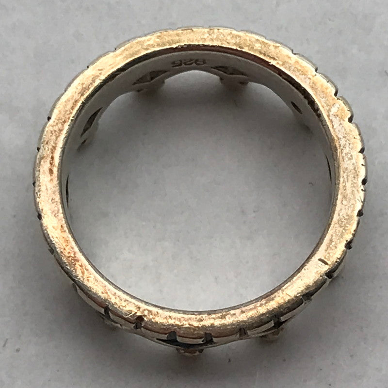 【中古品】【レディース】 シルバーリング SILVER 925 7号 クラウン アクセサリー 指輪 リング アクセ ※使用感あり 193-260804-IO-06-fuzh 万代Net店