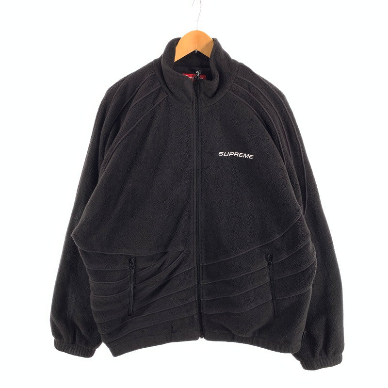 【中古品】【メンズ】 RACING FLEECE JACKET フリースジャケット アウター ブランド 古着 ブルゾン 149-260505-gm-14-fuz サイズ：M カラー：ブラック 万代Net店