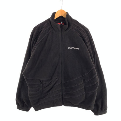 【中古品】【メンズ】 RACING FLEECE JACKET フリースジャケット アウター ブランド 古着 ブルゾン 149-260505-gm-14-fuz サイズ：M カラー：ブラック 万代Net店