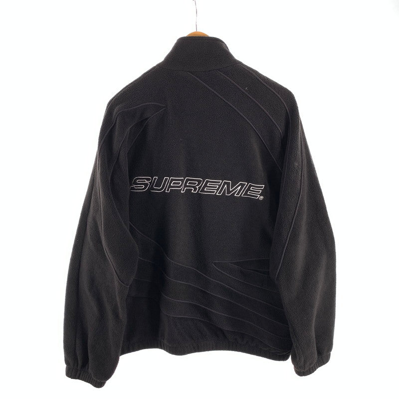 【中古品】【メンズ】 RACING FLEECE JACKET フリースジャケット アウター ブランド 古着 ブルゾン 149-260505-gm-14-fuz サイズ：M カラー：ブラック 万代Net店