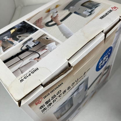 【中古品】 アイリスオーヤマ リンサークリーナー 自動ポンプ式モデル RNS-P10-W ホワイト 2022年製 水洗い 100-260529-ky-22-fuz 万代Net店