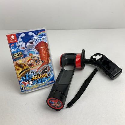 【中古美品】 Nintendo Switch ニンテンドー スイッチ ソフト 専用サオコン 釣りスピリッツ 釣って遊べる水族館 260515-mh-06-fuz 万代Net店
