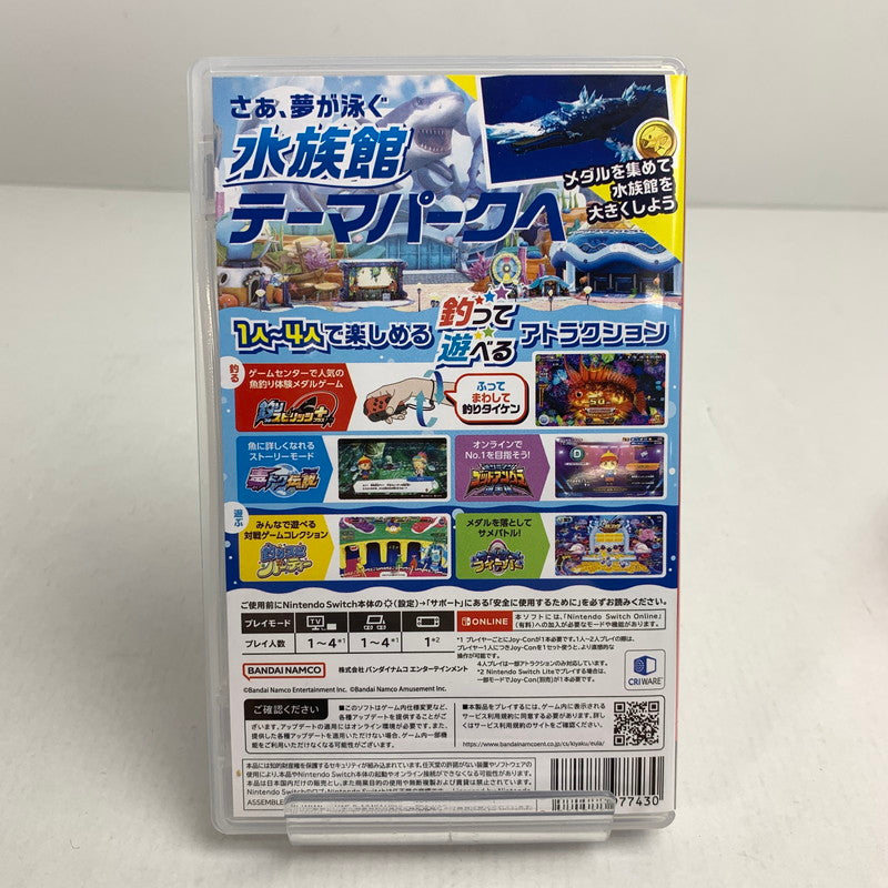 【中古美品】 Nintendo Switch ニンテンドー スイッチ ソフト 専用サオコン 釣りスピリッツ 釣って遊べる水族館 260515-mh-06-fuz 万代Net店