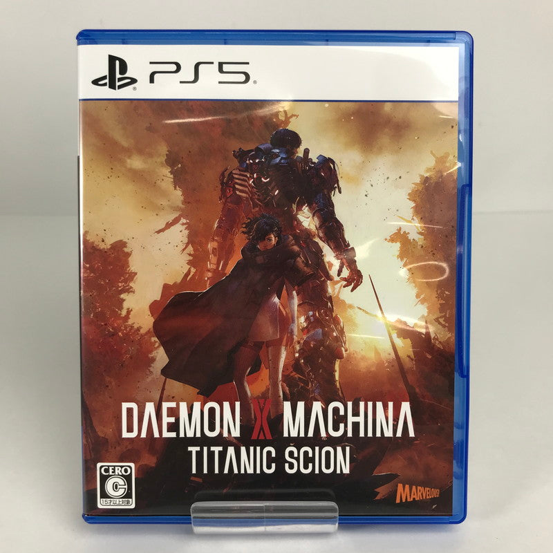 【中古美品】 PlayStation5 PS5 プレーステーション5 プレステ5 ソフト DAEMON X MACHINA TITANIC SCION [CERO区分_C/ 15歳以上対象] 026-260513-mh-17-fuz 万代Net店