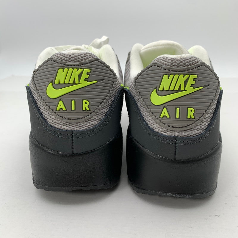 【中古品】【メンズ】 NIKE ナイキ IQ0289-010 AIR MAX 90 NEON YELLLOW エアマックス 90 スニーカー シューズ 靴 160-260506-gm-08-fuz サイズ：27cm カラー：グレー イエロー 万代Net店