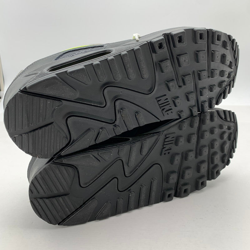 【中古品】【メンズ】 NIKE ナイキ IQ0289-010 AIR MAX 90 NEON YELLLOW エアマックス 90 スニーカー シューズ 靴 160-260506-gm-08-fuz サイズ：27cm カラー：グレー イエロー 万代Net店