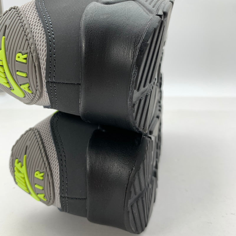 【中古品】【メンズ】 NIKE ナイキ IQ0289-010 AIR MAX 90 NEON YELLLOW エアマックス 90 スニーカー シューズ 靴 160-260506-gm-08-fuz サイズ：27cm カラー：グレー イエロー 万代Net店