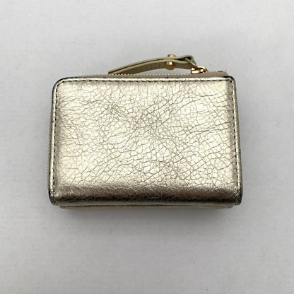 【中古品】【レディース】 GIANNI CHIARINI ジャンニキャリーニ 3つ折り財布 ブランド ウォレット 200-260505-gm-33-fuz カラー：シャンパンゴールド 万代Net店