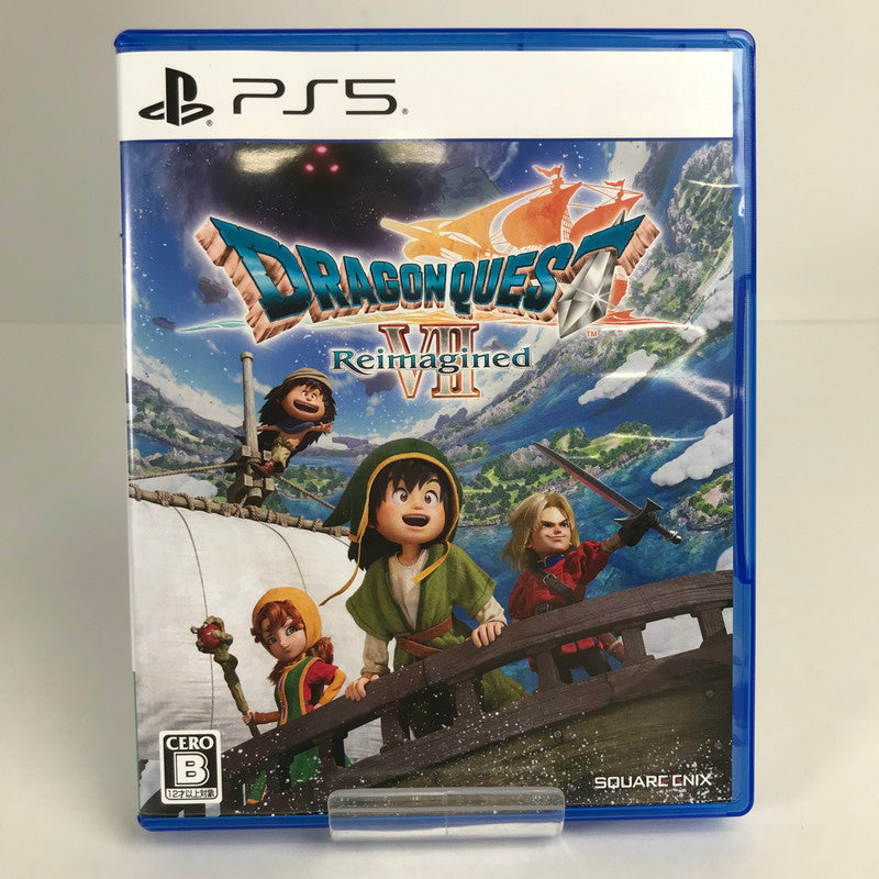 【中古美品】 PlayStation5 PS5 プレーステーション5 プレステ5 ソフト ドラゴンクエストVll Reimagined [CERO区分_B / 12歳以上対象] 026-260513-mh-32-fuz 万代Net店