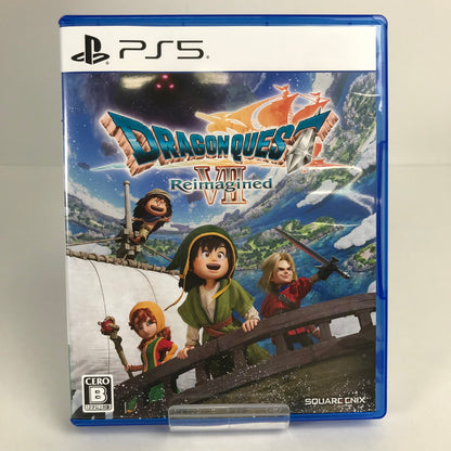 【中古美品】 PlayStation5 PS5 プレーステーション5 プレステ5 ソフト ドラゴンクエストVll Reimagined [CERO区分_B / 12歳以上対象] 026-260513-mh-32-fuz 万代Net店
