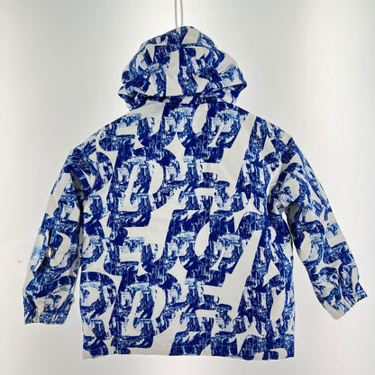 【中古品】【キッズ】 JOY RIDE ジョイライド キッズ用 スキースノーボードウェア ウェア アウター 上着 ※汚れあり 127-261022-io-04-fuz サイズ：110 カラー：ブルーホワイト 万代Net店