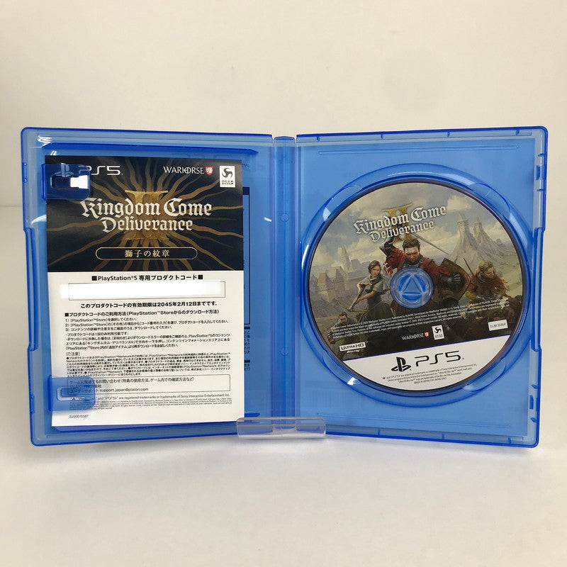 【中古美品】 PlayStation5 PS5 プレーステーション5 プレステ5 ソフト キングダムカム・デリバランス ll [CERO区分_Z / 18歳以上対象] 026-260513-mh-01-fuz 万代Net店