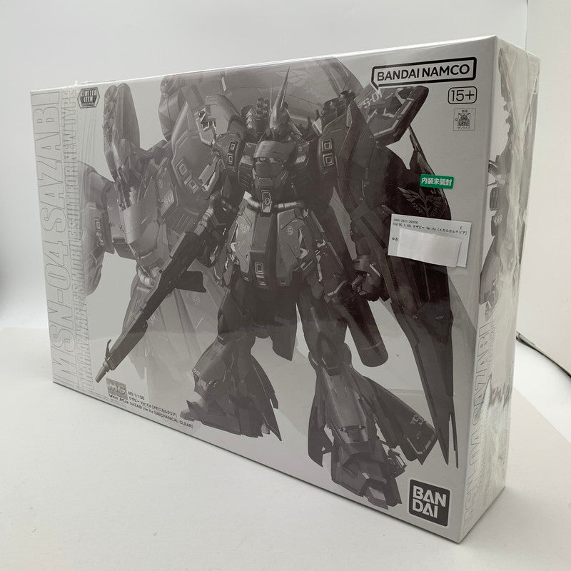 【中古美品】 内装未開封 MG 1/100スケール サザビー Ver.Ka [メカニカルクリア] プラモデル プラモ 058-260528-io-18-fuzh 万代Net店