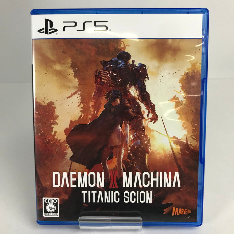 【中古美品】 PlayStation5 PS5 プレーステーション5 プレステ5 ソフト DAEMON X MACHINA TITANIC SCION [CERO区分_C/ 15歳以上対象] 026-260513-mh-35-fuz 万代Net店