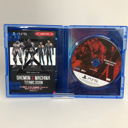 【中古美品】 PlayStation5 PS5 プレーステーション5 プレステ5 ソフト DAEMON X MACHINA TITANIC SCION [CERO区分_C/ 15歳以上対象] 026-260513-mh-35-fuz 万代Net店