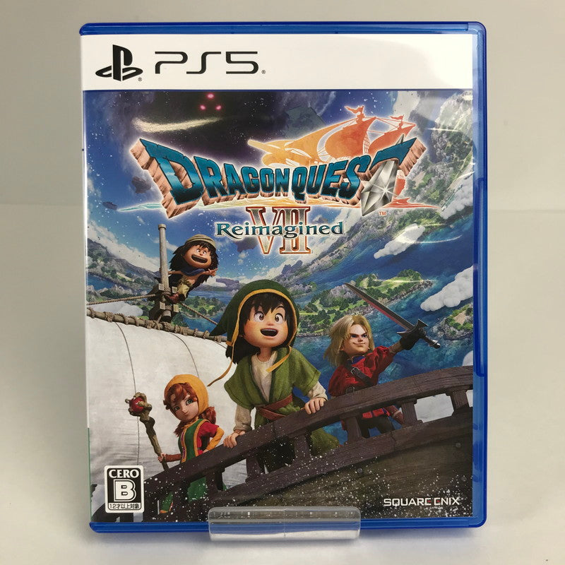 【中古美品】 PlayStation5 PS5 プレーステーション5 プレステ5 ソフト ドラゴンクエストVll Reimagined [CERO区分_B / 12歳以上対象] 026-260513-mh-26-fuz 万代Net店